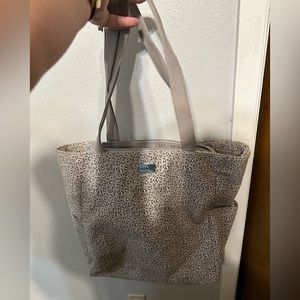 Jane Leopard Tote Bag